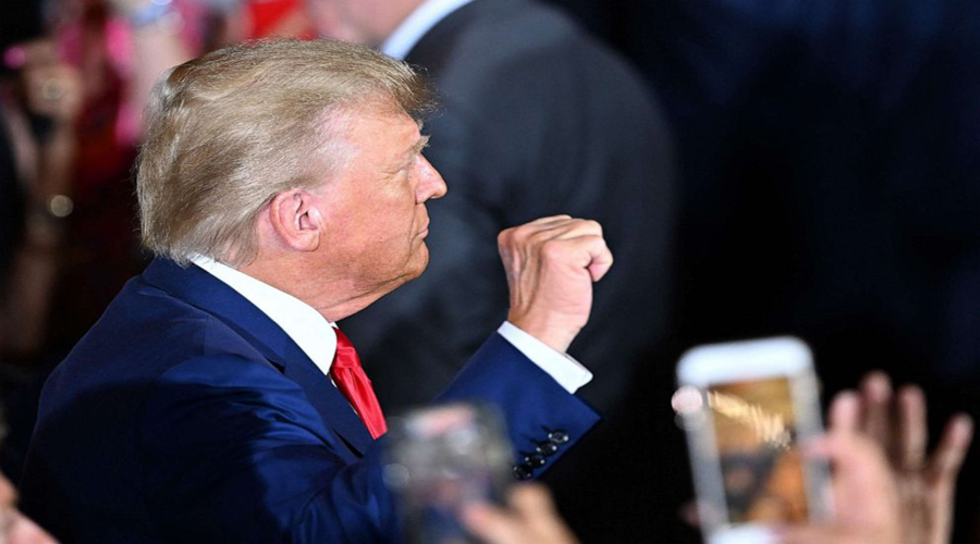 Trump calls charges 'insult to our country' in post-arraignment remarks