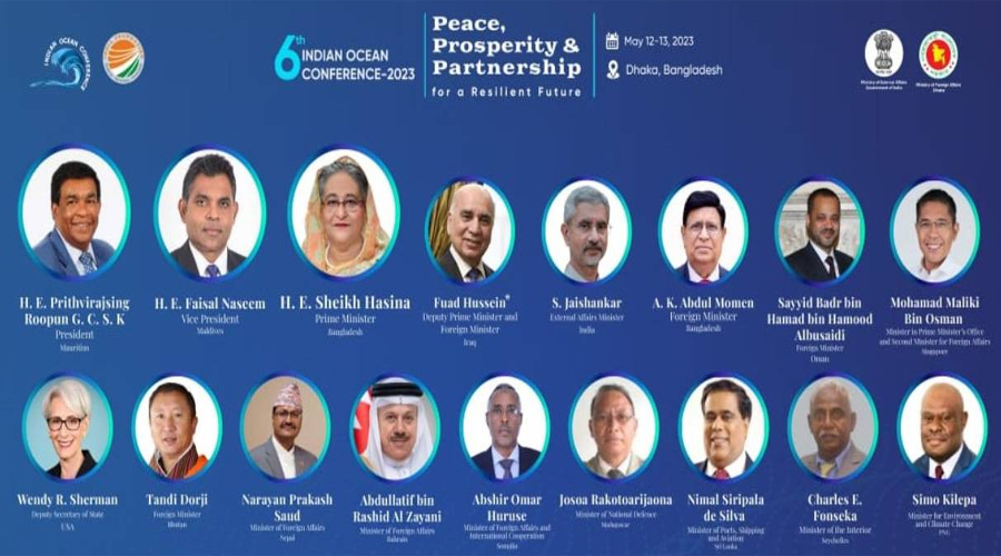 Sixth Indian Ocean Conference to begin in Dhaka on Friday