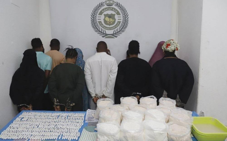 11 foreigners arrested with 55.2 kg of cocaine