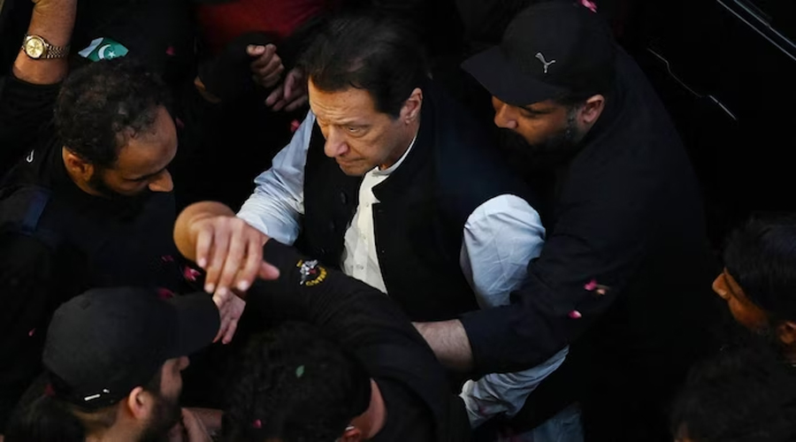 Former Pakistani PM Imran Khan arrested at Islamabad court