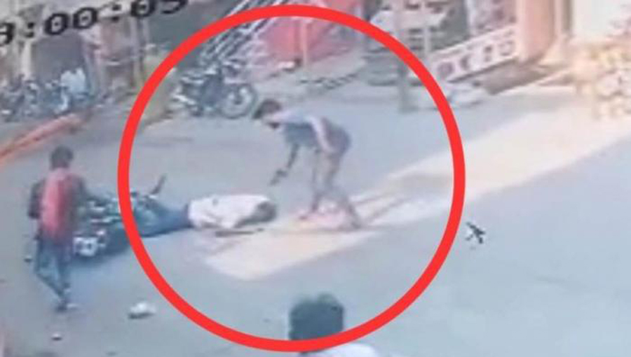 Bihar: The audacity of criminals in Bhojpur, the chief’s husband was shot in the head in the middle of the market