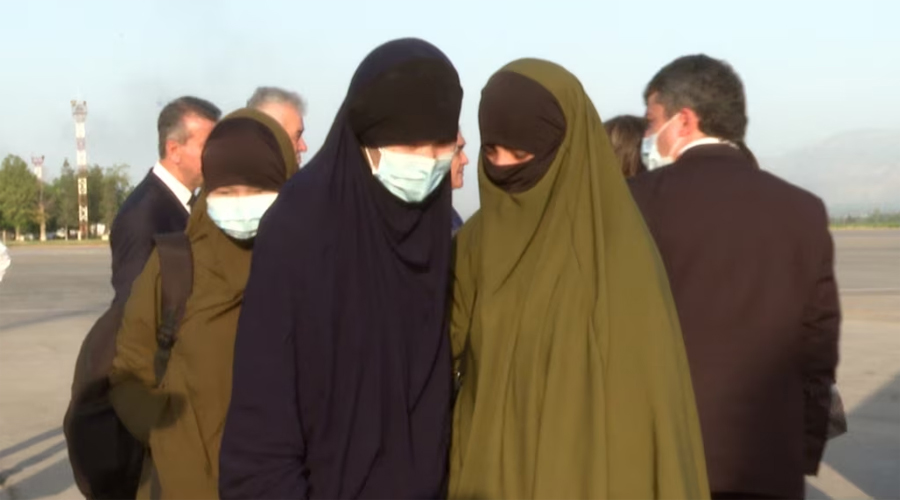 Tajikistan Repatriates Dozens Of Women, Children From Syria