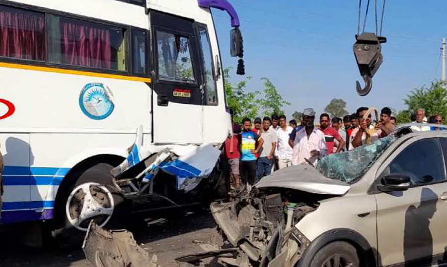 Maharashtra: Tragic Road Accident In Sangli District, 4 Killed In Bus And Car Collision