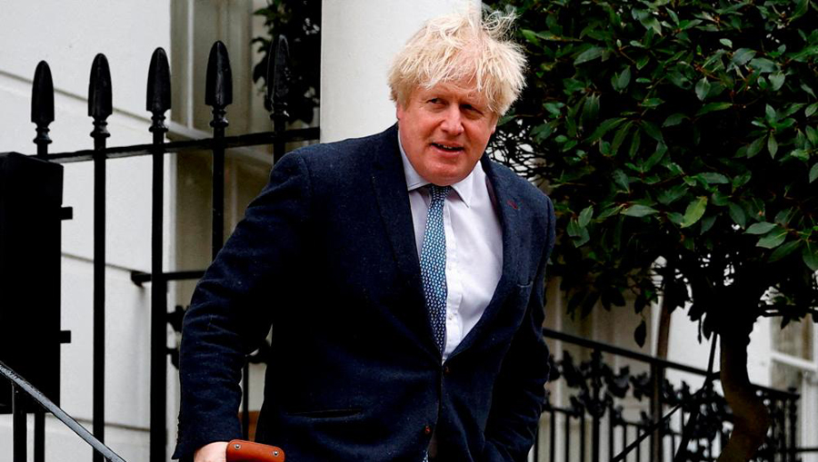 UK MPs approve report censuring Ex-PM Boris Johnson over partygate