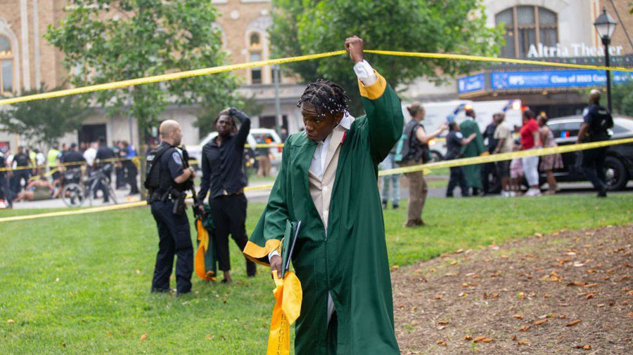 Two killed, 5 wounded at Virginia high school graduation shooting