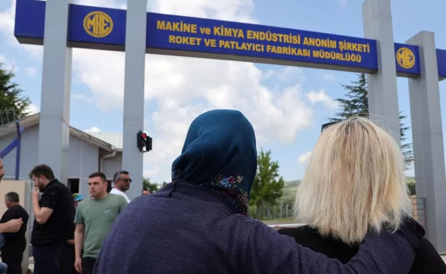 5 killed in explosion at rocket and explosives factory in Turkey