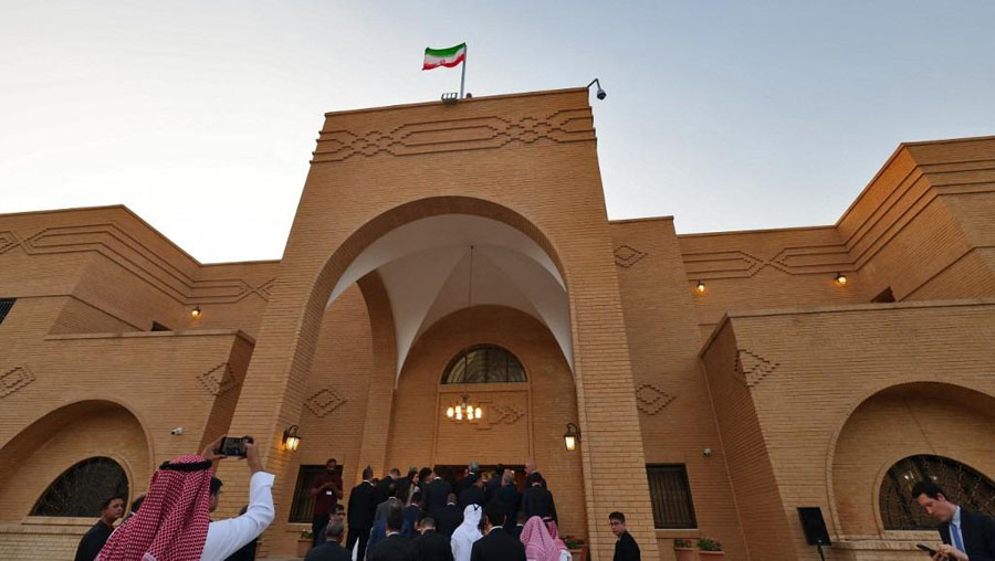 Iran's embassy reopens in Saudi Arabia for first time in 7 years