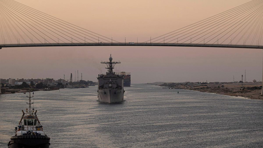 Thousands of U.S. sailors, Marines reach Red Sea after Iran tensions